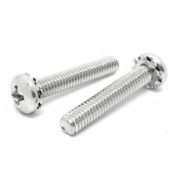 Boltsandnuts.Com #10-32 x 3/4 in Phillips Pan Machine Screw, Plain 410 Stainless Steel, 2000 PK 10F75PPHMSSS/EXSEMS-2000 - main